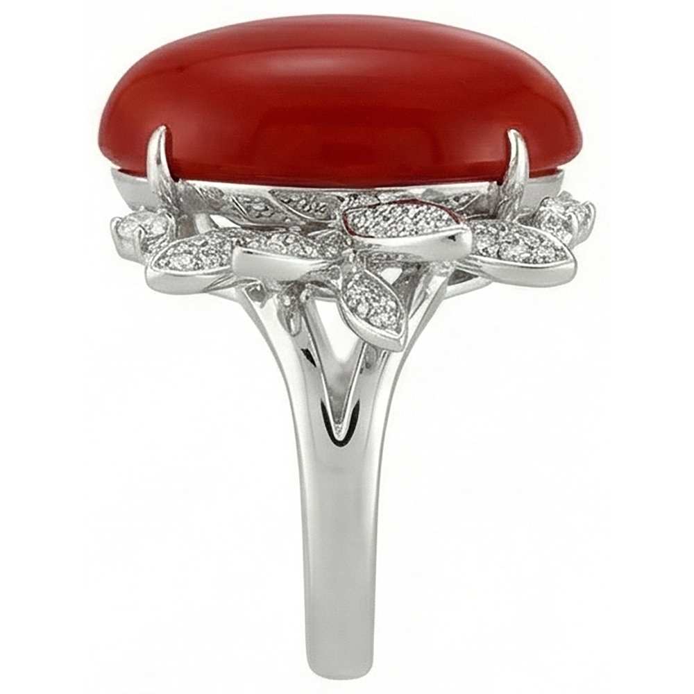 Corallo Anello Cocktail