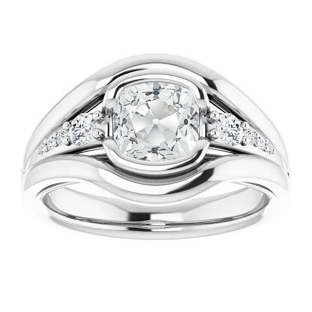 Abbagliante Diamante Fine Anello Nuziale 3 carati – vista principale