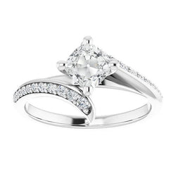 Diamante Fine Cuscino Antico Anniversary Ring – 3 carati in Oro