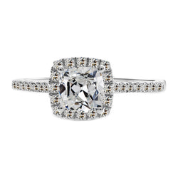Brillante Anello Halo fatto a mano 3,50 carati – HarryChadEnt