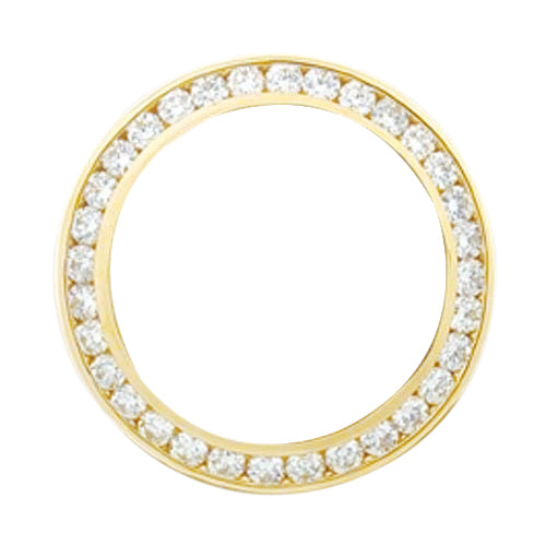 Diamante Fine Orologio di Lusso 3-carati Oro Giallo 14K – vista principale