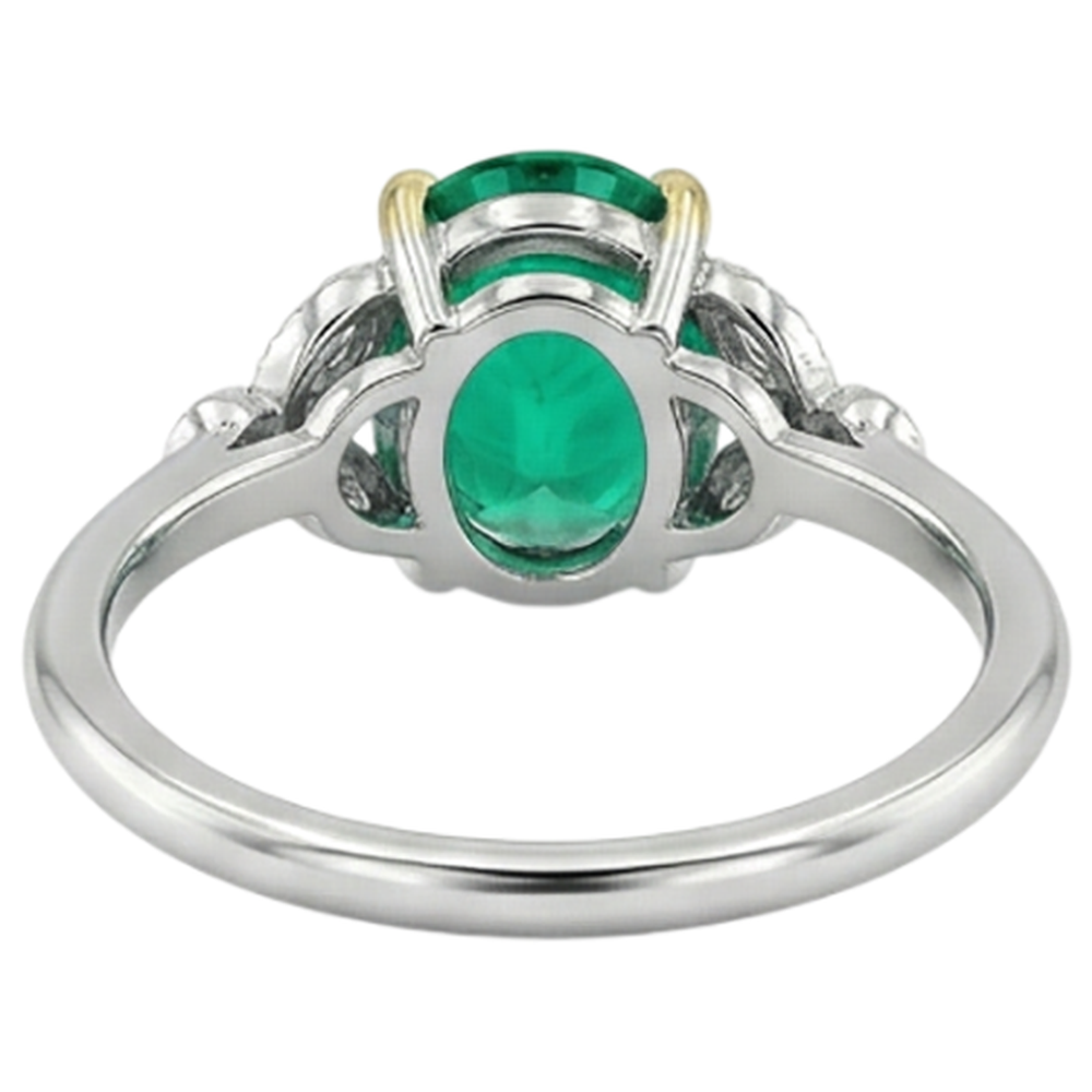 Premium Anello con Pietra Preziosa 2 carati – vista dettaglio