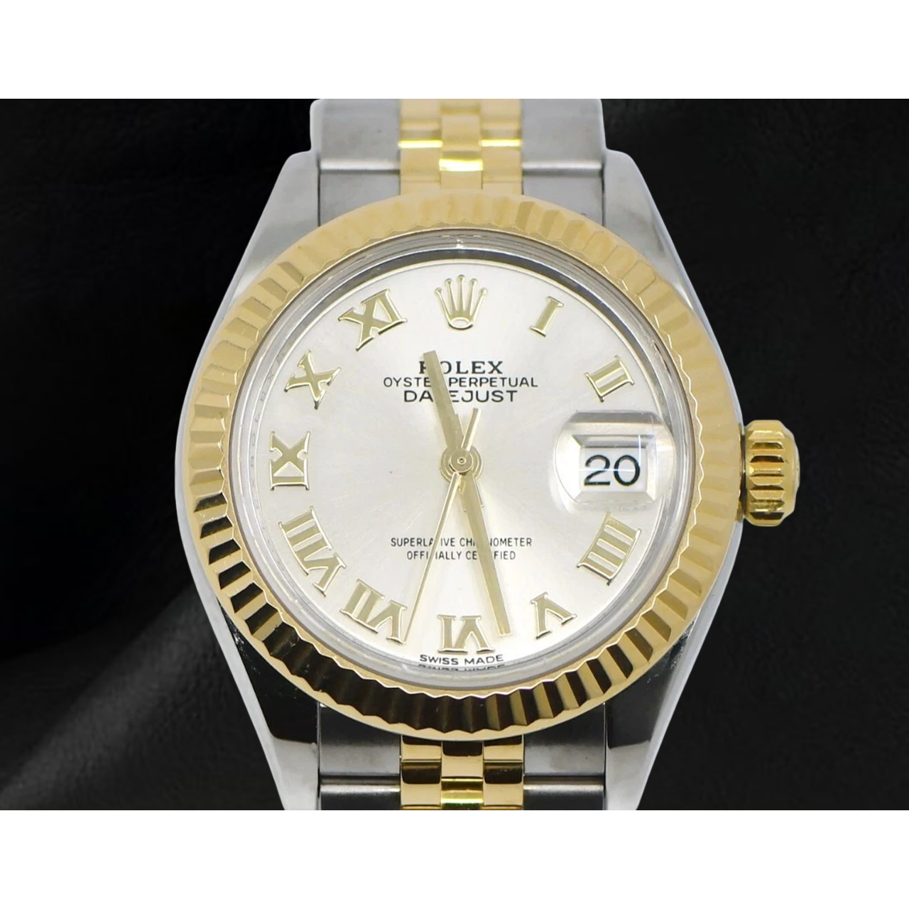 Orologio da Donna Datejust 28 mm Rolex Acciaio Inossidabile e Oro Giallo 279173