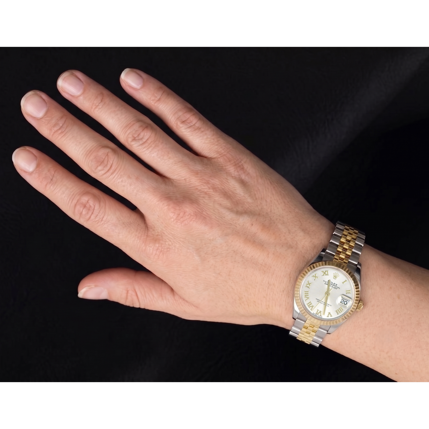 Orologio da Donna Datejust 28 mm Rolex Acciaio Inossidabile e Oro Giallo 279173