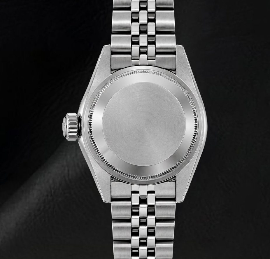 Orologio Rolex 6916 Datejust 26mm in Acciaio Inossidabile con Quadrante Blu con Diamanti e Lunetta con Diamanti