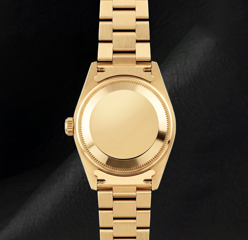 Orologio Rolex Datejust 26 mm 69178 con Quadrante Nero con Diamanti in Oro Giallo 18K