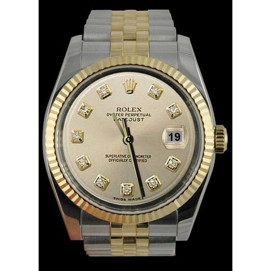 Datejust Rolex Orologio da uomo acciaio inossidabile