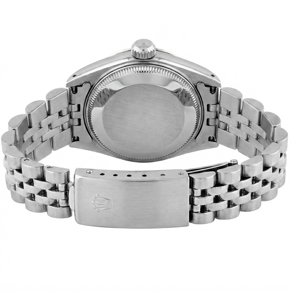 Datejust acciaio inossidabile giubileo diamante orologio Rolex da donna champagne diamante