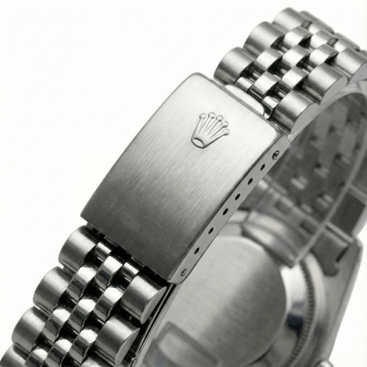 Datejust quadrante bastoncino lunetta scanalata orologio Rolex acciaio inossidabile giubileo