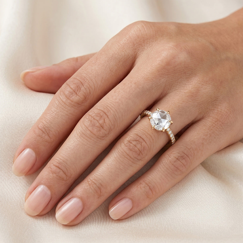 Di lusso Solitario di Fidanzamento – Diamante Fine 2,25 carati