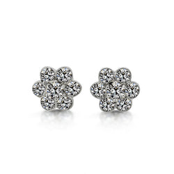 Di lusso Diamante Orecchini 7 carati – Oro Bianco 14K di