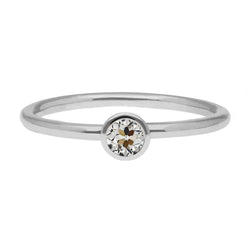 Brillante Anello Monopietra – Taglio Old Mine 1 carati Oro