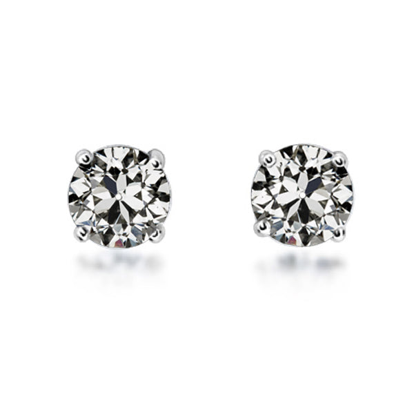 Brillante Orecchini Pendenti 1,50-carati Oro Bianco 14K – vista principale