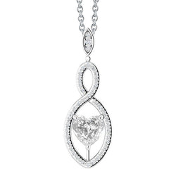 Sofisticato Pendente – Diamante 3 carati – HarryChadEnt