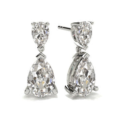 Diamante Fine Orecchini fatto a mano 1,50 carati | HarryChadEnt