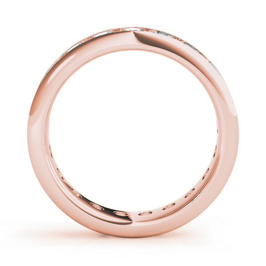 Lussuoso Eternity Band 3,8 carati – vista frontale