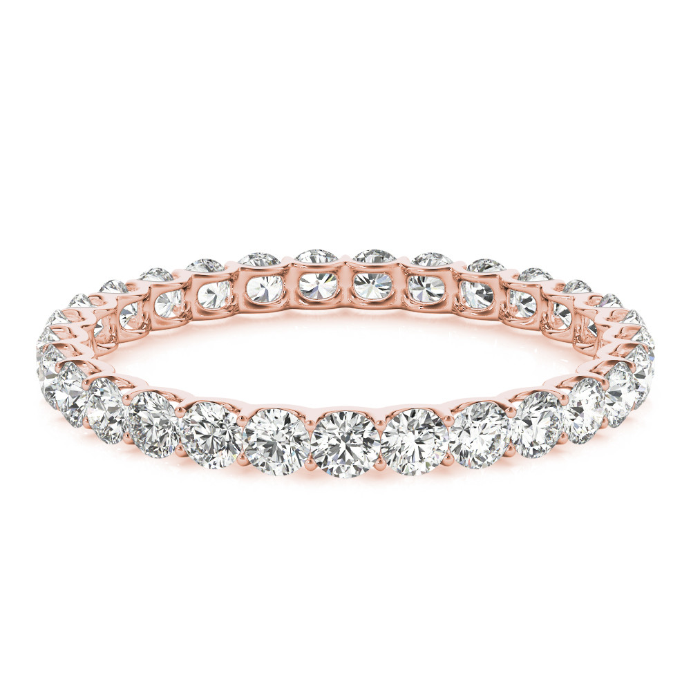 Brillante Eternity Band – vista laterale