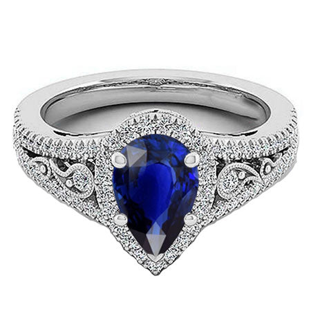 Abbagliante Anello con Pietra Preziosa 3 carati – vista principale
