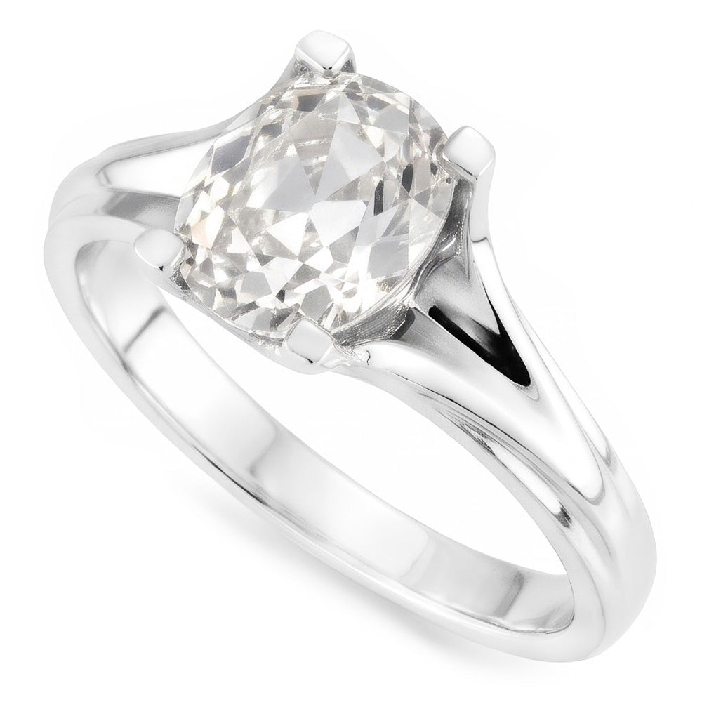Elegante Anello Solitario – Brillante 5 carati – HarryChadEnt