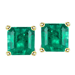 Smeraldo Colombiano Gemstone Earring – Certificato GIA 4 carati