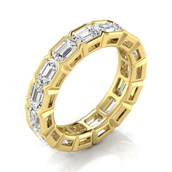 Diamante Eternity Band 0,33 carati F/VS1 – Oro 14 Carati Giallo