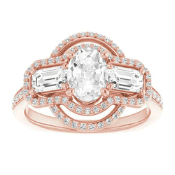 Brillante VVS Gioielli Firmati – 6 carati in Oro Rosa 14K