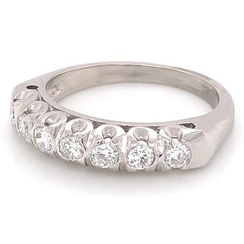 vero round diamante 1.40carati fede eternity vista frontale