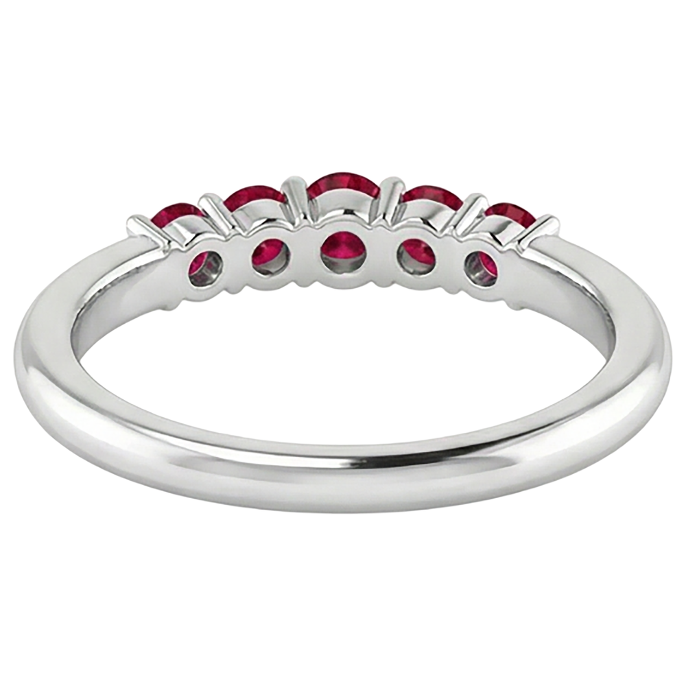 vero round diamante 14carati anello tre quarti
