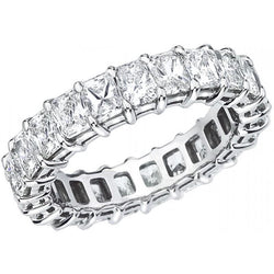 Fascia Da 4,40 Carri Con Vero Diamanti A Taglio Princess, Oro 14K