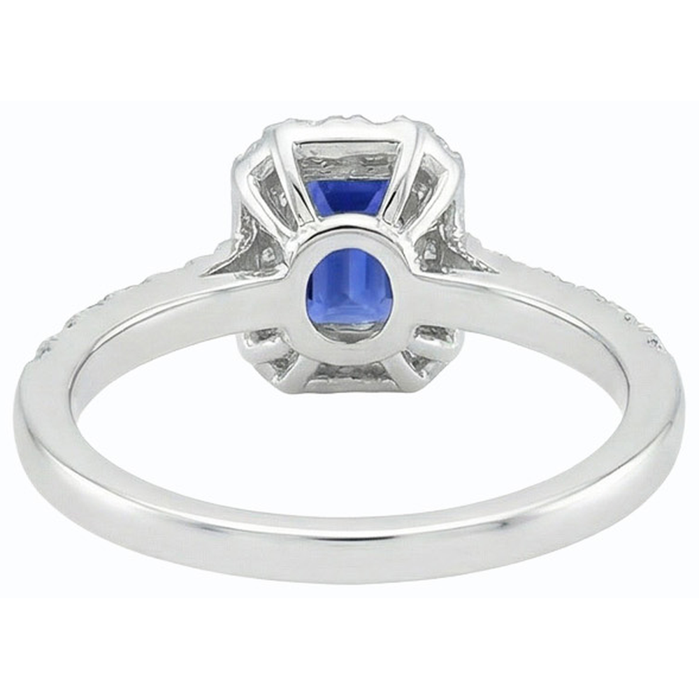 vero round diamante 3carati fede eternity vista dall'alto