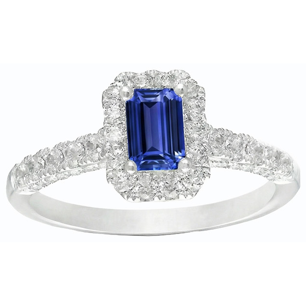 vero round diamante 3carati fede eternity vista di profilo