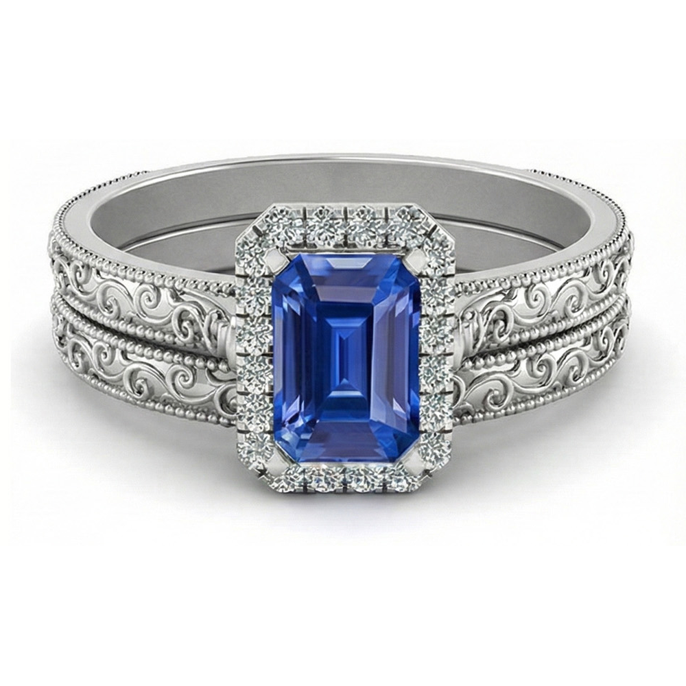 vero round diamante 2.50carati fede eternity angolo laterale