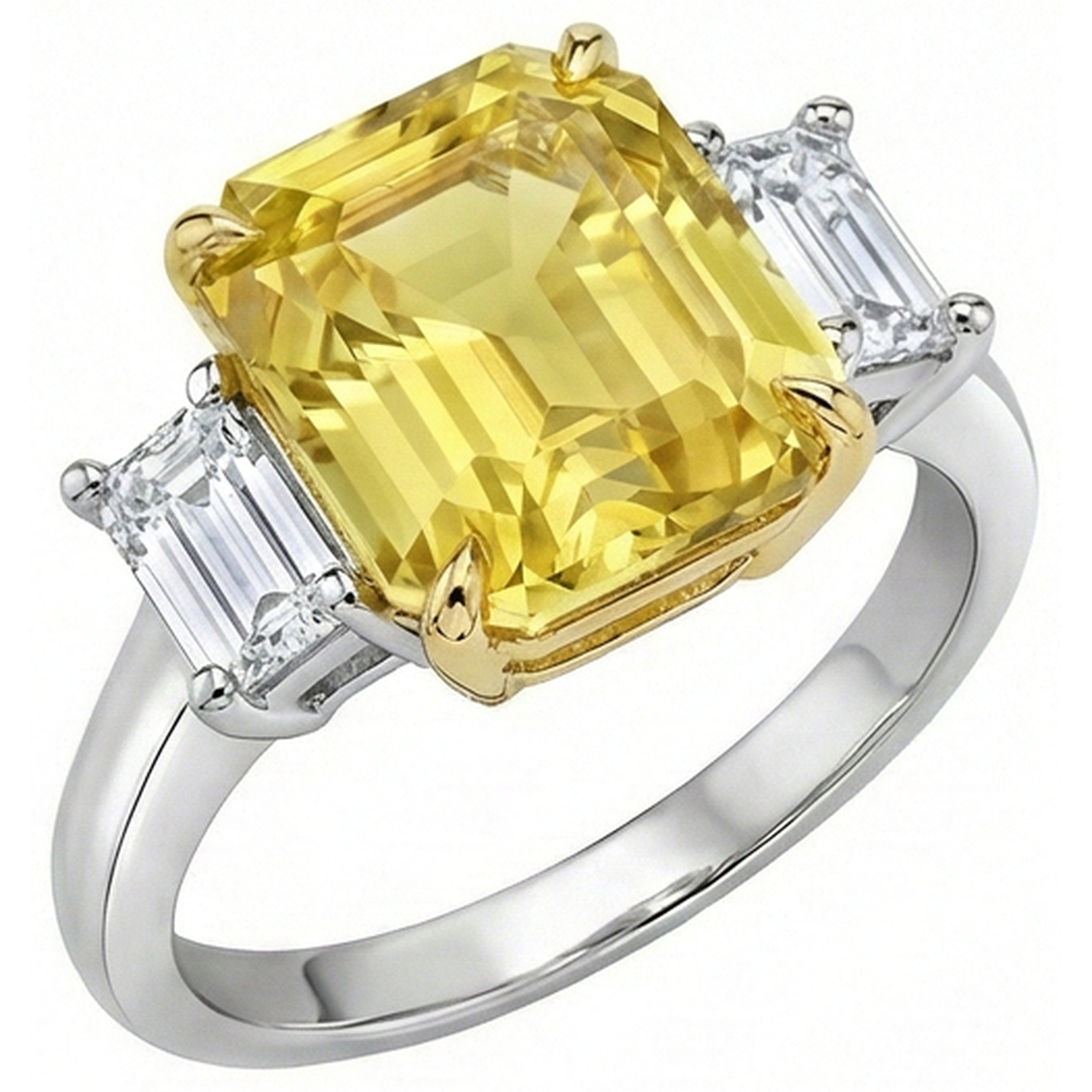 vero asscher diamante 4.50carati fede eternity dettaglio ravvicinato