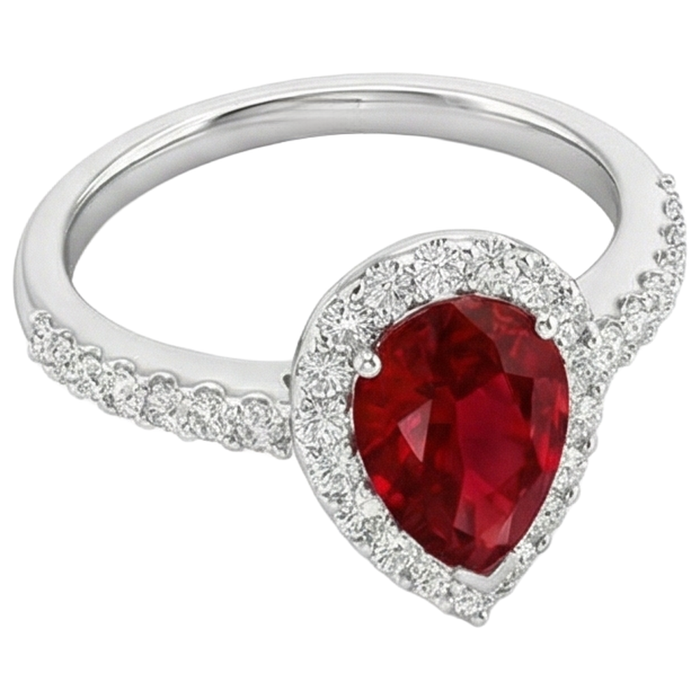vero round diamante 3.80carati fede eternity angolo laterale