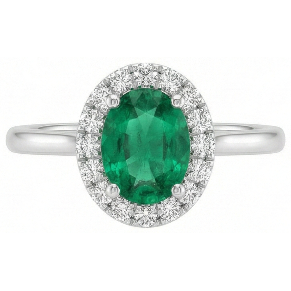 vero round diamante 3.2carati fede eternity angolo laterale