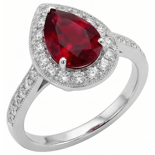 vero round diamante 3carati fede eternity angolo laterale