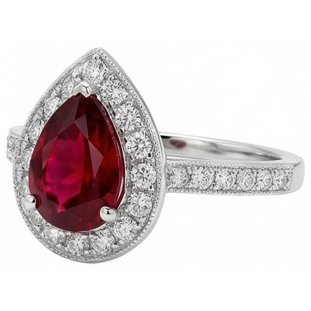 vero round diamante 3carati fede eternity dettaglio ravvicinato