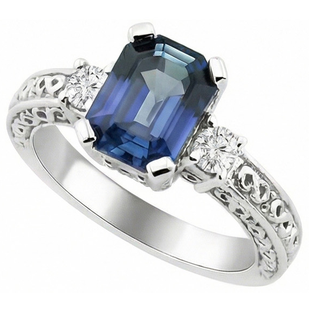 vero round diamante 3.15carati fede eternity dettaglio ravvicinato