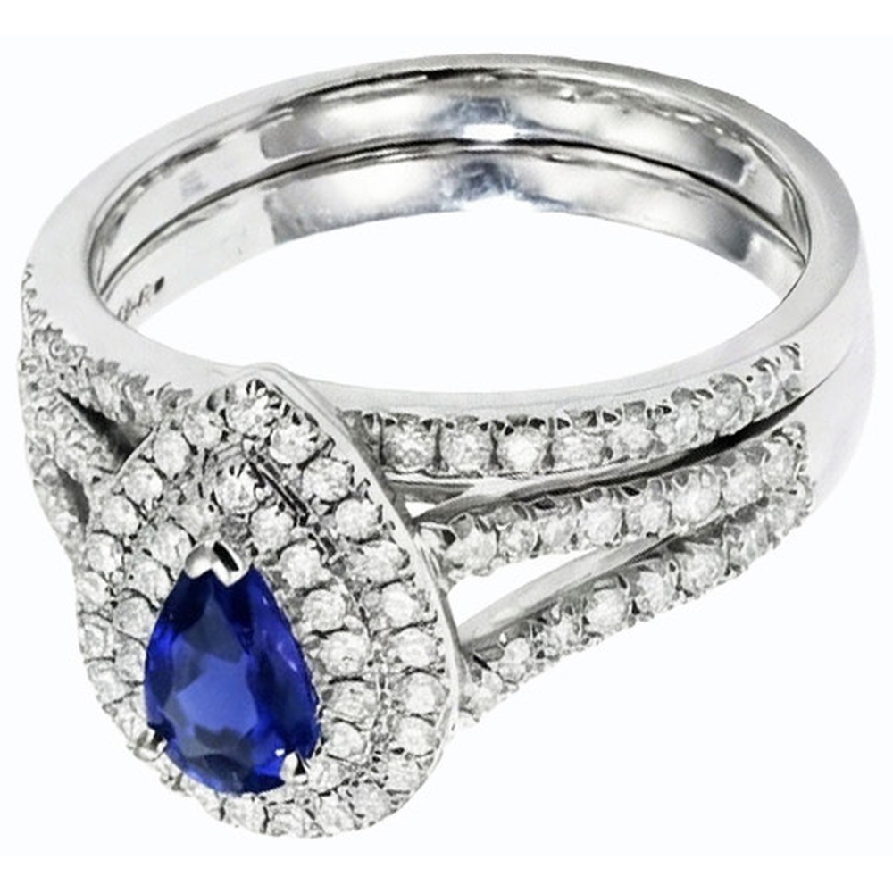 vero round diamante 4.50carati anello vista dall'alto