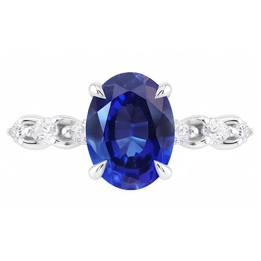Fiordaliso Zaffiro Anello
