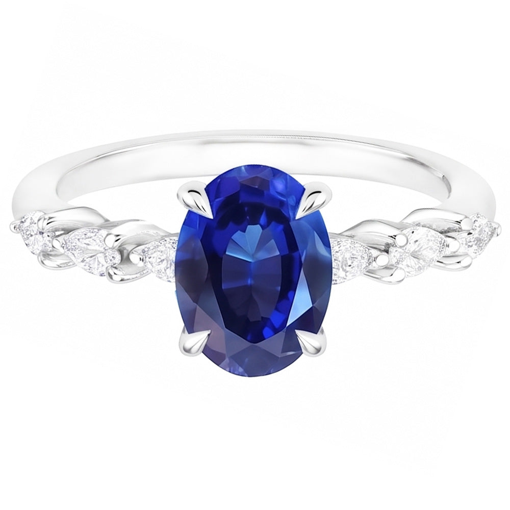 Fiordaliso Zaffiro Anello
