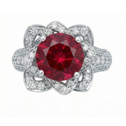 Anello Diamante Vero 2.51 Carati