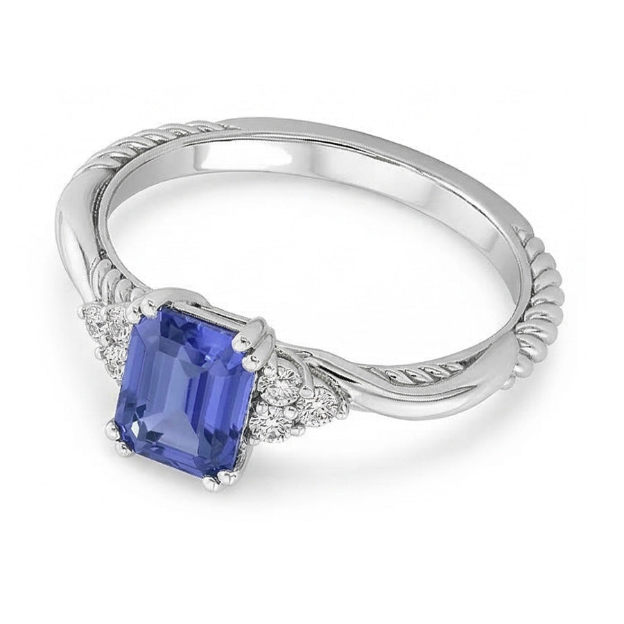 vero round diamante 2carati anello dettaglio ravvicinato