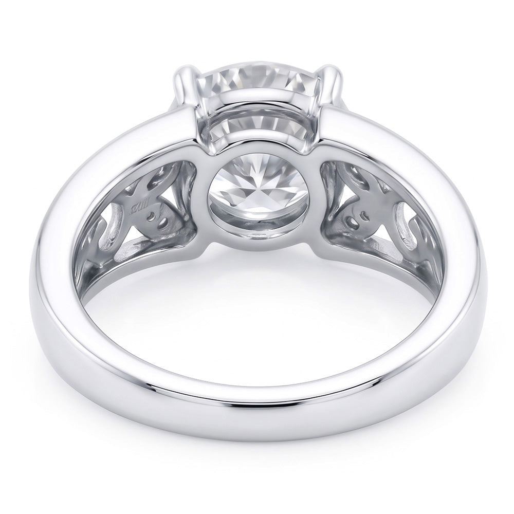 Gioielli Art Nouveau Nuovo Anello Da Donna In Stile Foglia Con Naturale Diamante Naturale Autentico ( non creato in laboratorio ) A Taglio Antico