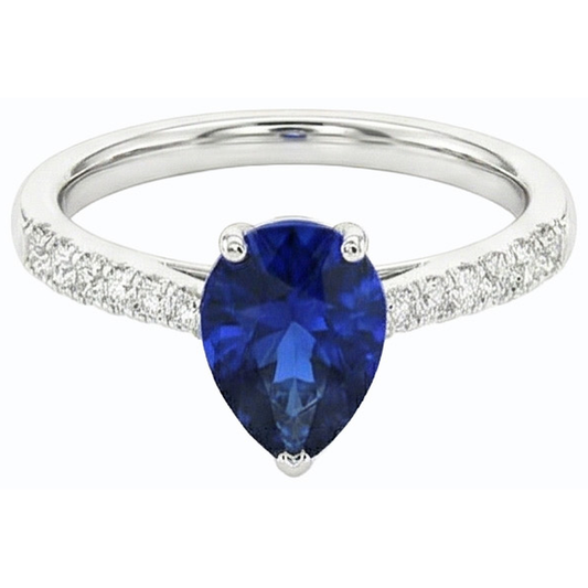 vero round diamante 3carati anello angolo laterale