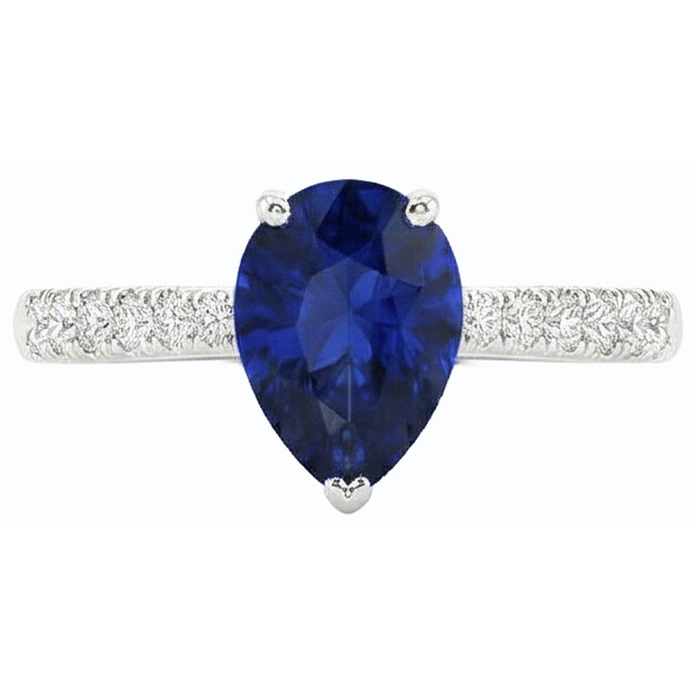 vero round diamante 3carati anello dettaglio ravvicinato