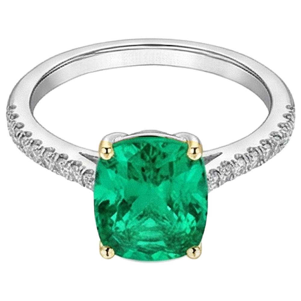 Di lusso Anello con Gemma 2,50 carati – vista profilo