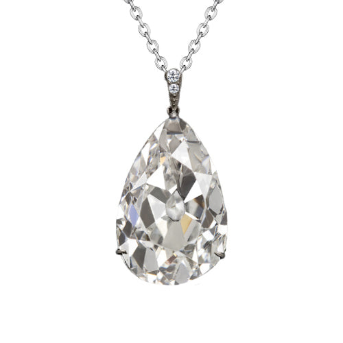 Diamante Fine Pendente a Goccia – vista principale