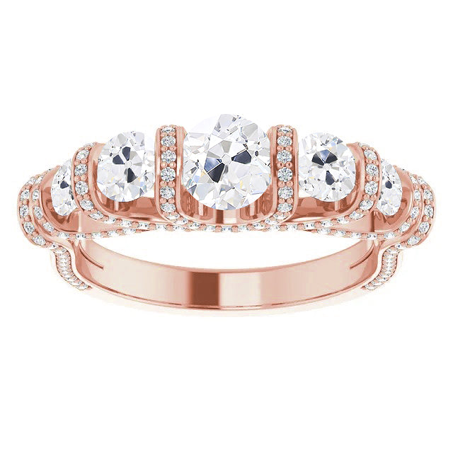 Diamante Fine Anello di Fidanzamento – vista principale