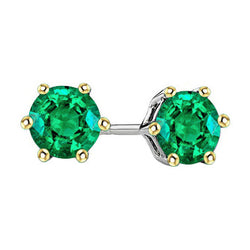 Certificato GIA Smeraldo Gemstone Earring 1,50 carati – Oro